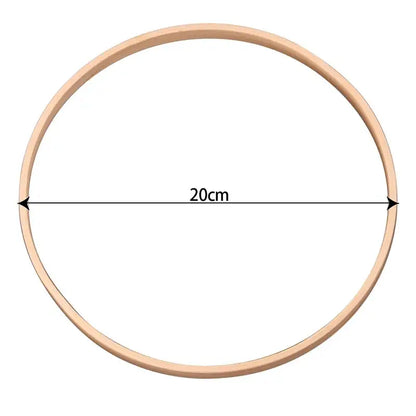 Wooden Macrame Hoop - DIY Floral Wreath & Dreamcatcher