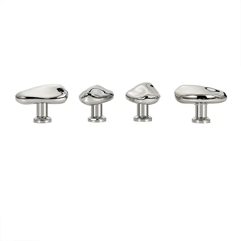 Silver Cabinet Handle - Modern Design for Drawers & Doors