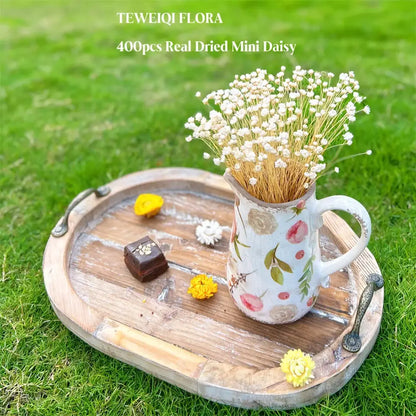 Dried Star Daisy Bouquet - Natural Floral Decor | sitezone test 02