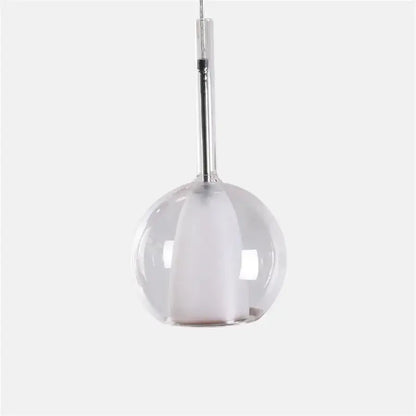 Italian Bubble Glass Pendant Light – Luxury LED for Dining