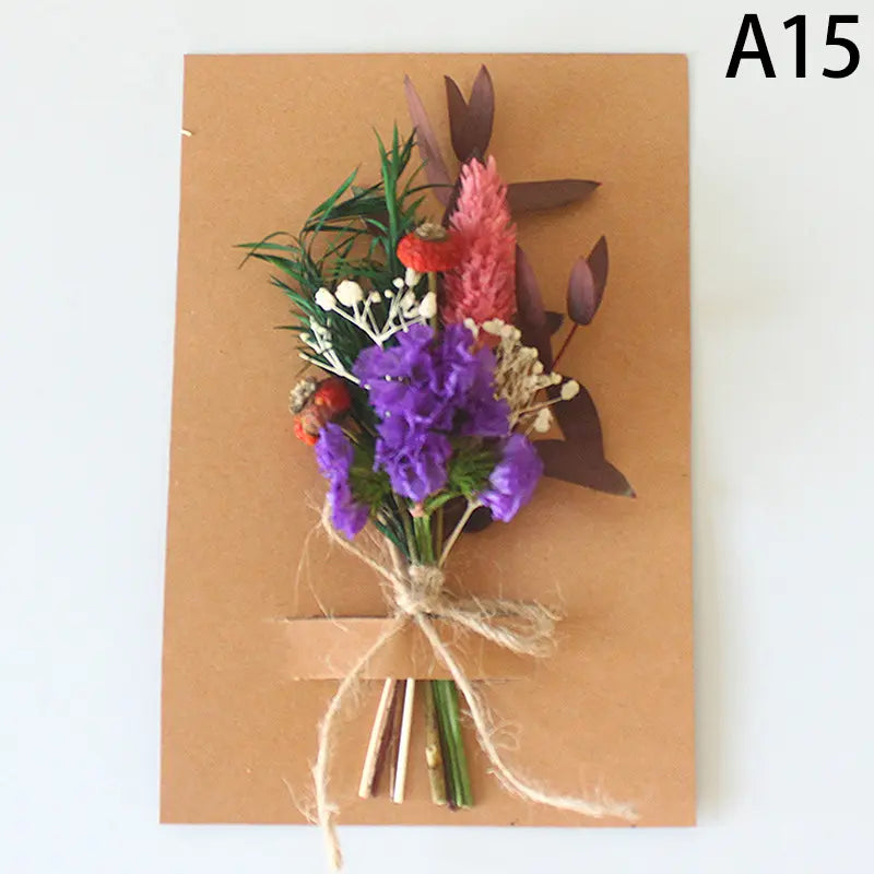 Mini Dried Flower Bouquet - DIY Wedding & Event Decor
