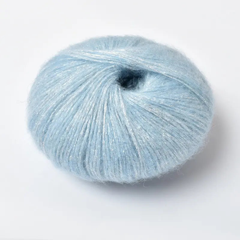 Sequin Mohair Crochet Yarn - Soft & Warm for Baby Projects