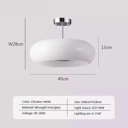 Brass & Glass Chandelier - Mid-Century Modern Pendant Light | sitezone test 02