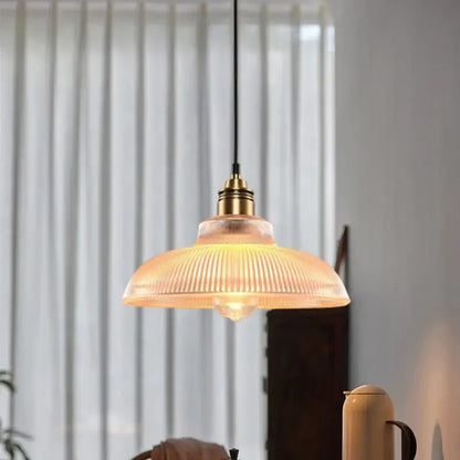 Retro Glass Pendant Light Nordic Home Decoration Lighting For Bedroom Bedside Living Dining Room 220V Hanging Illumination Lamps