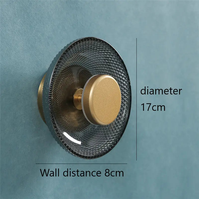Moderne Farbige Glas Wand Lampen Nordic Led Beleuchtung Schüssel Hängen Wandlampen Wohnzimmer Schlafzimmer Nacht Lampe Indoor Decor Leuchten