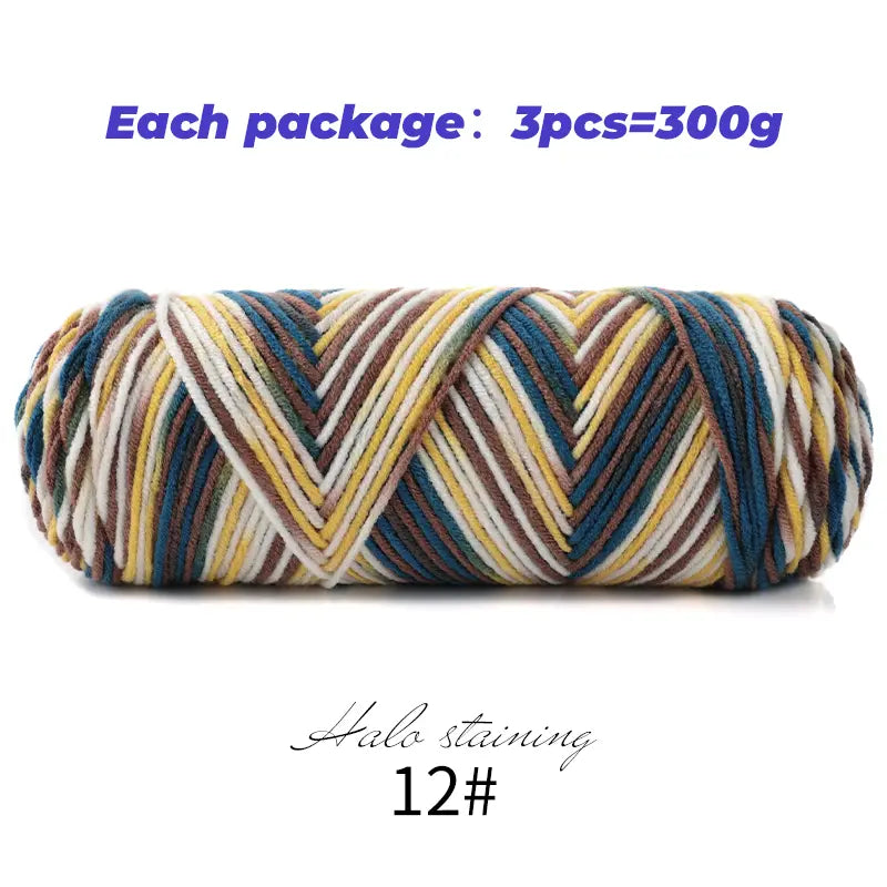 Dyed Milk Cotton Yarn - DIY Knitting & Crochet | sitezone test 02