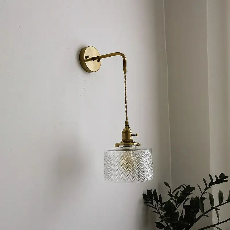 Vintage Green Glass Wall Sconce – Pull Chain Switch | sitezone test 02