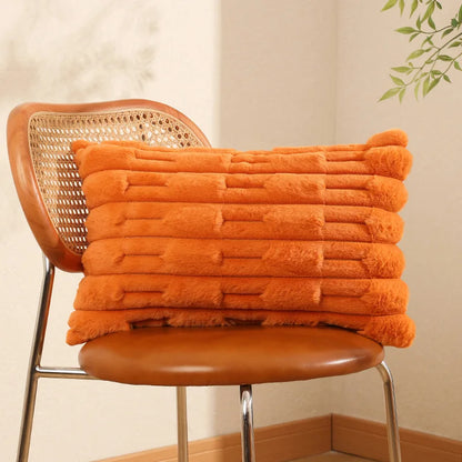 Plush Cushion Cover - Soft Sofa Pillow