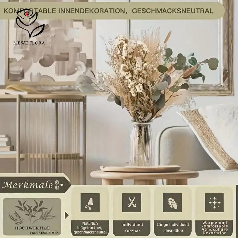 Dried Pampas Grass Bouquet - Modern Home Decor