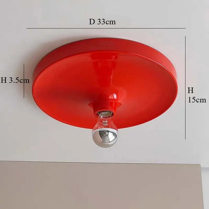 Retro UFO Wall Lamp – Bauhaus Design for Stylish Decor