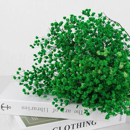 Dried Baby's Breath Bouquet - Natural Gypsophila for Décor