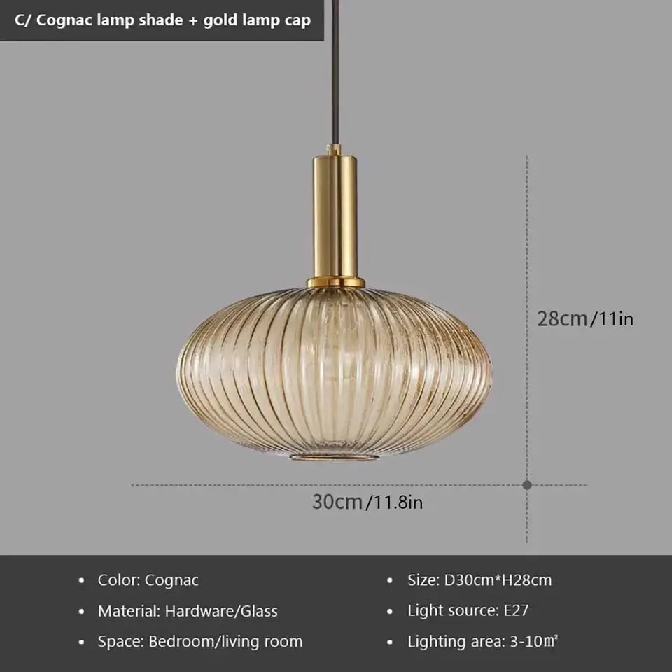 Glas Pendelleuchten E27 Rauchgrau für Küche Restaurant Esstisch Wohnzimmer Bar Front Home Decor Hängeleuchten