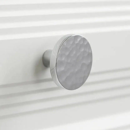 Brass Cabinet Knobs - Hand-Hammered Texture, Modern Design | sitezone test 02