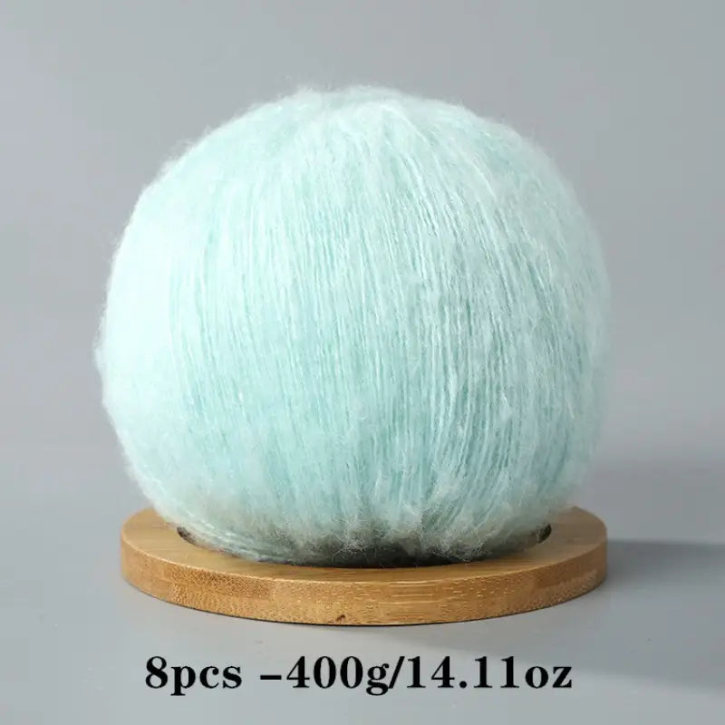 Mohair Yarn Set - Soft & Skin-Friendly for DIY Projects