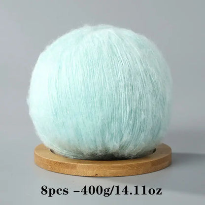 Mohair Yarn Set - Soft & Skin-Friendly for DIY Projects