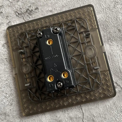 Matte Stainless Steel Wall Switch - USB & EU Outlet | sitezone test 02