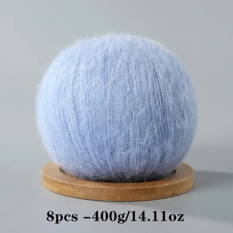 Mohair Yarn Set - Soft & Skin-Friendly for DIY Projects