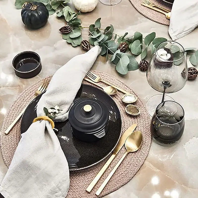 Bamboo Napkin Rings - Rustic Natural Table Decor | sitezone test 02