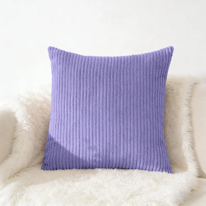 Corduroy Pillow Cover - Soft Flannel Cushion