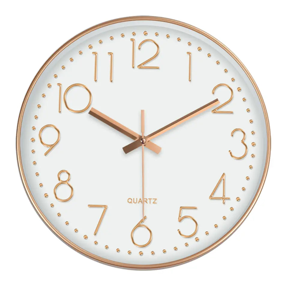 Minimalist Quartz Wall Clock – Silent, Modern Design