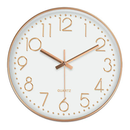 Minimalist Quartz Wall Clock – Silent, Modern Design