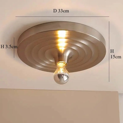 Retro UFO Wall Lamp – Bauhaus Design for Stylish Decor