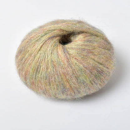 Sequin Mohair Crochet Yarn - Soft & Warm for Baby Projects