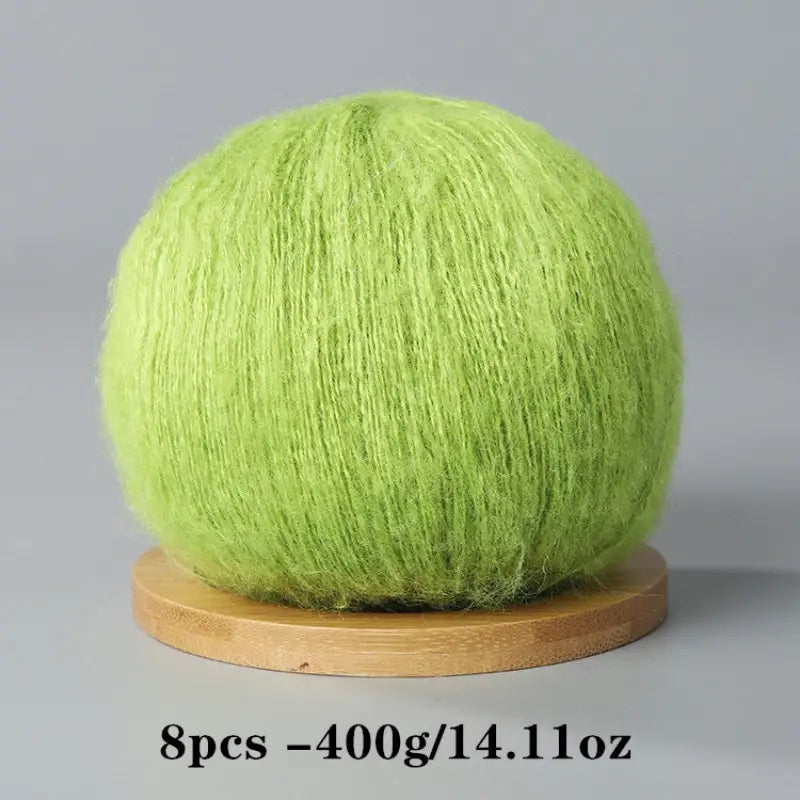 Mohair Yarn Set - Soft & Skin-Friendly for DIY Projects