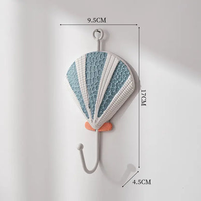 Starfish Wall Hook – Antique Blue, Coastal Charm