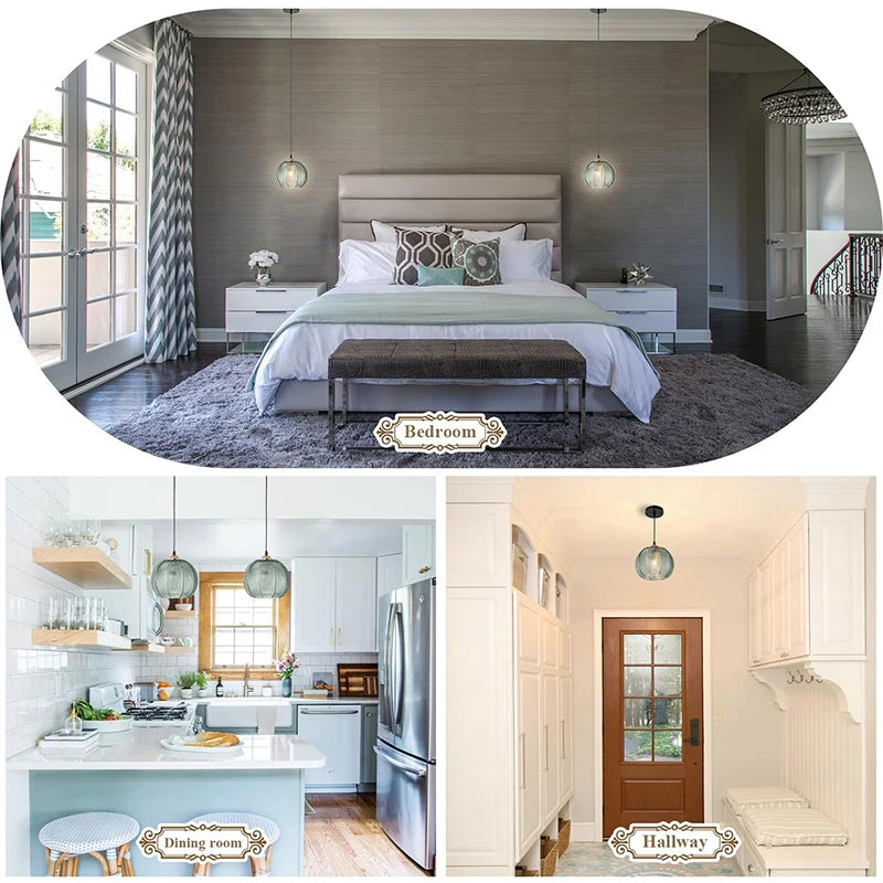Nordic Glas Anhänger Licht Mehrfarbige Moderne Hängen Lampe Für Wohnzimmer Esszimmer Hotel Studie Schlafzimmer Innen Dekorative Leuchte
