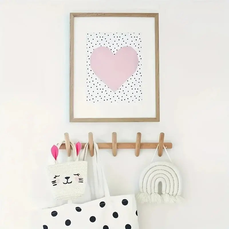 Nordic Wood Coat Rack – Stylish Entryway Organizer | sitezone test 02