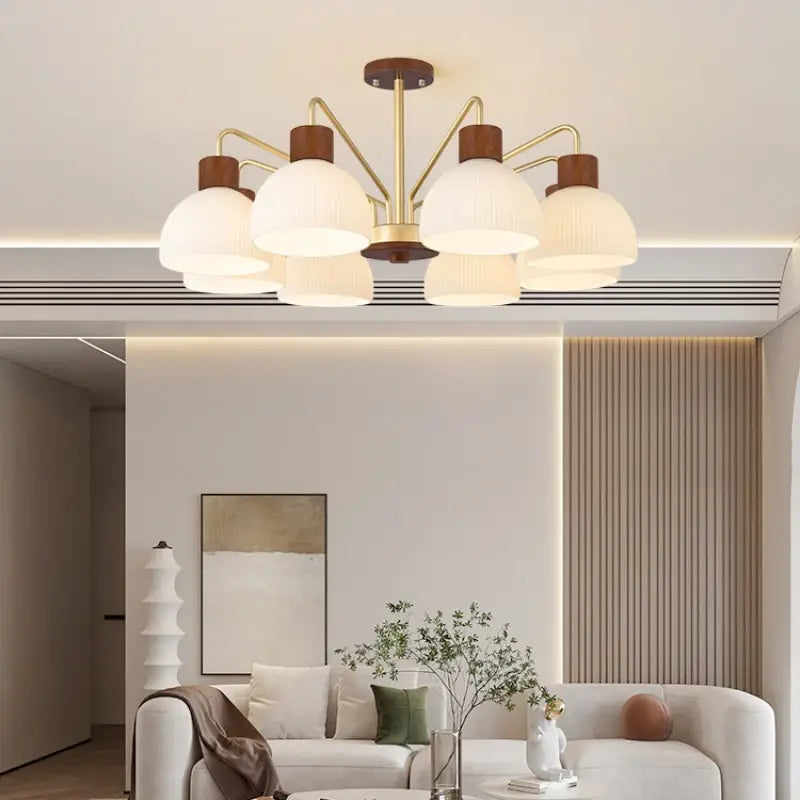 Nordic LED Chandelier – Modern Design for Living Room