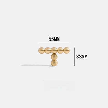 Solid Brass Ball Knobs - Modern Cabinet Hardware | sitezone test 02