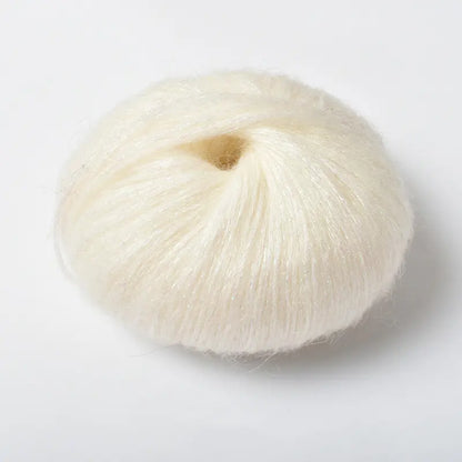 Sequin Mohair Crochet Yarn - Soft & Warm for Baby Projects