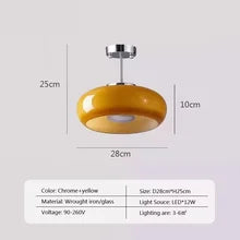 Orange Glass Chandelier – Vintage Bauhaus Design | sitezone test 02