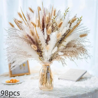 Dried Pampas Grass Bouquet - Boho Home Decor | sitezone test 02