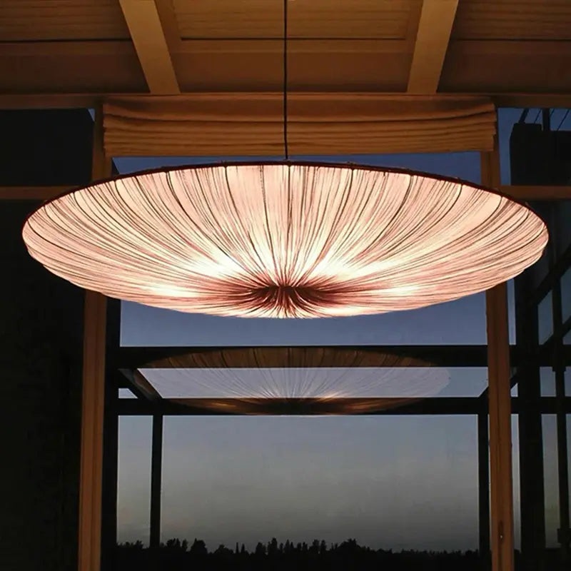 Nordic Cloth Pendant Light - Lotus Leaf Design | sitezone test 02