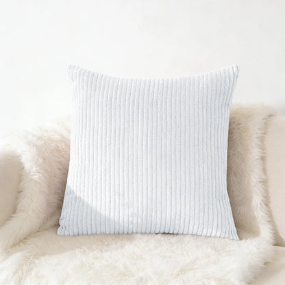 Corduroy Pillow Cover - Soft Flannel Cushion
