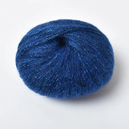 Sequin Mohair Crochet Yarn - Soft & Warm for Baby Projects