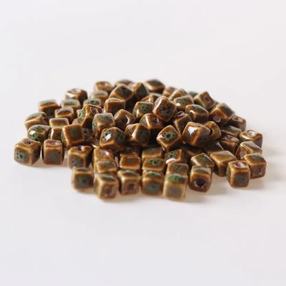 Square Ceramic Spacer Beads - Jewelry Making | sitezone test 02