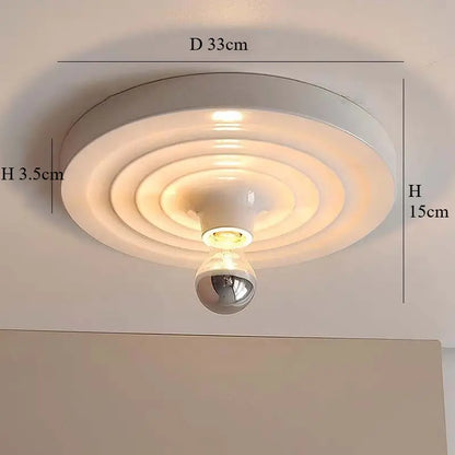 Retro UFO Wall Lamp – Bauhaus Design for Stylish Decor