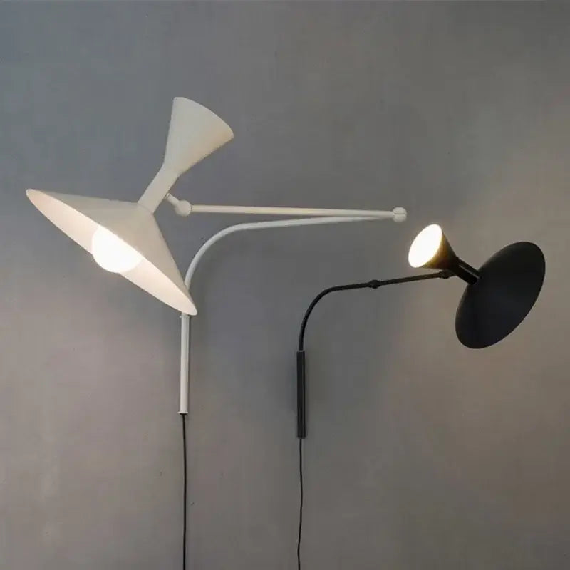 Nordic Wall Sconce - Adjustable Arm, Modern Bedroom Lighting