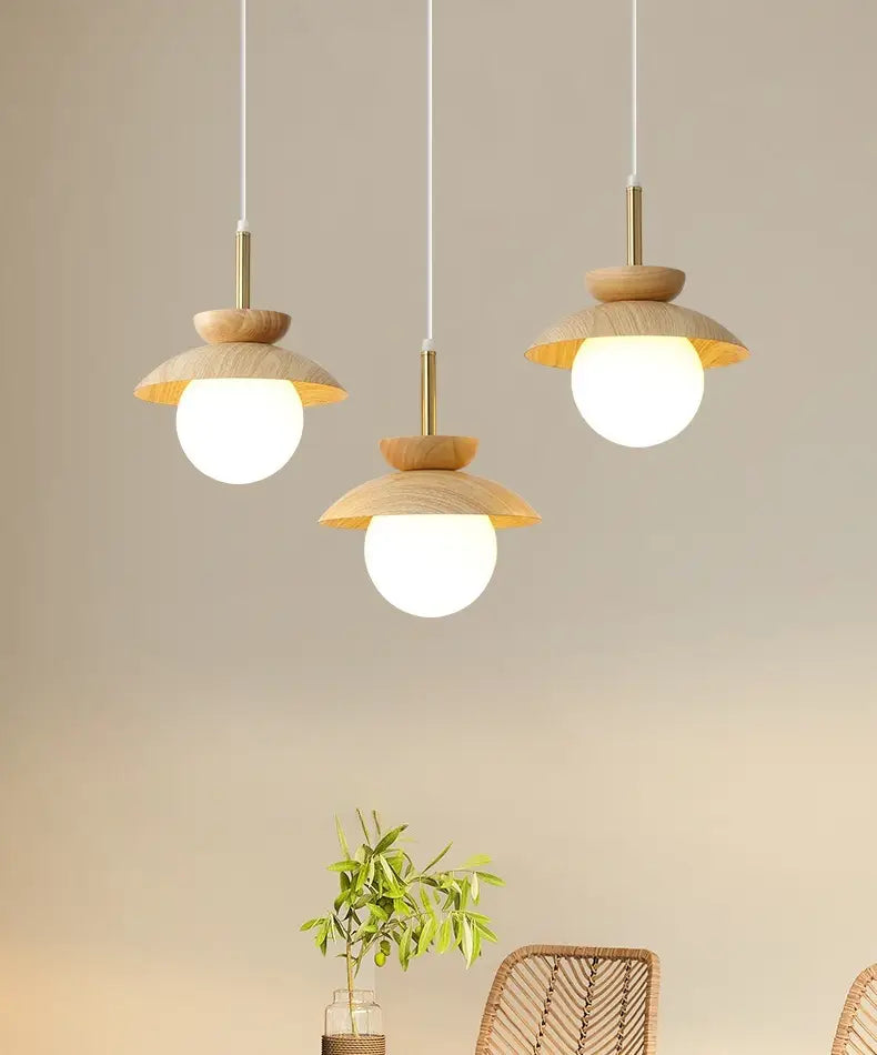 Nordic Wood Pendant Light – Modern Bar Lighting | sitezone test 02