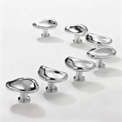 Silver Cabinet Handle - Modern Design for Drawers & Doors
