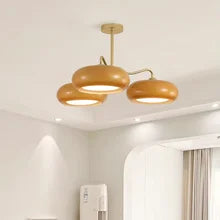 Orange Glass Chandelier – Vintage Bauhaus Design | sitezone test 02