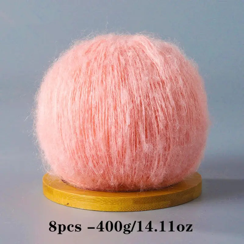 Mohair Yarn Set - Soft & Skin-Friendly for DIY Projects
