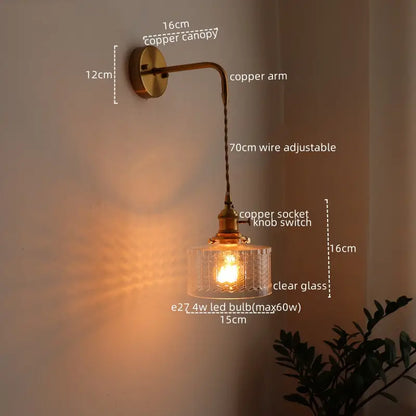 Vintage Green Glass Wall Sconce – Pull Chain Switch | sitezone test 02