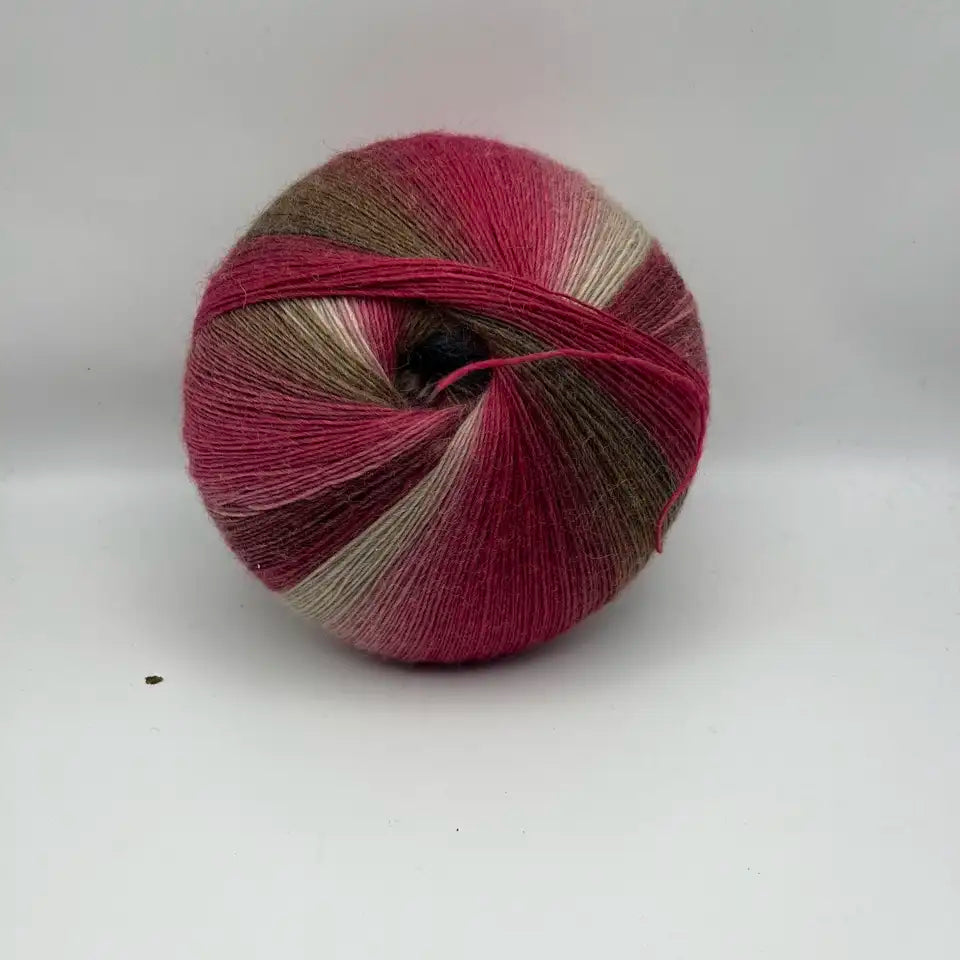 Rainbow Gradient Yarn - 200g/1600m for Crochet