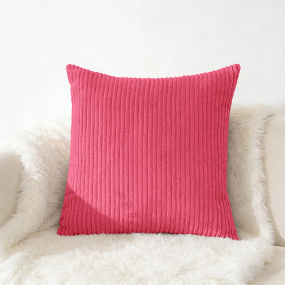 Corduroy Pillow Cover - Soft Flannel Cushion