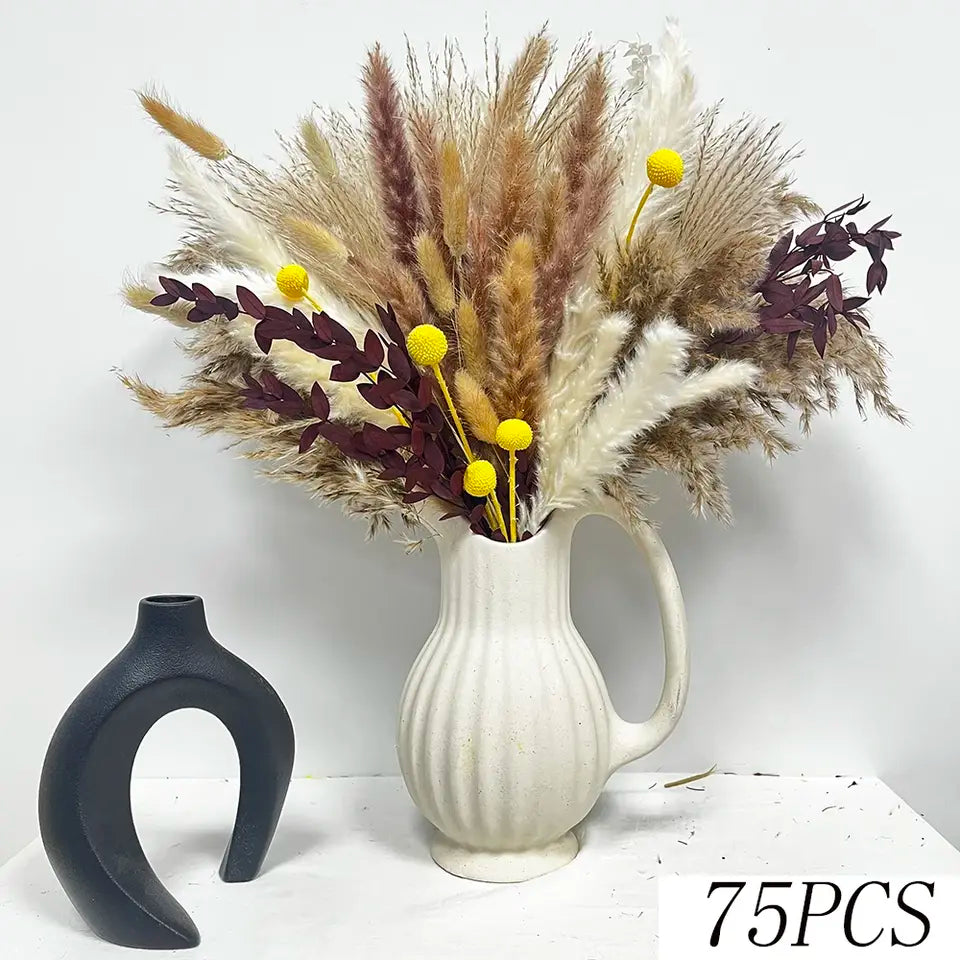 Dried Pampas Grass Bouquet - Modern Home Decor